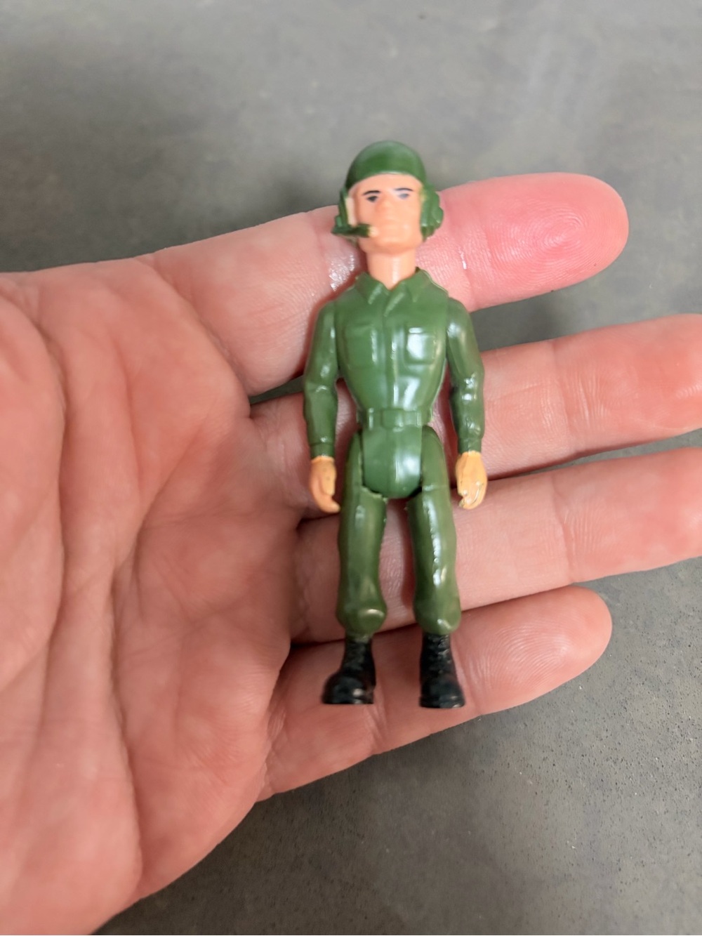 Fisher-Price Green Military Construx action figure